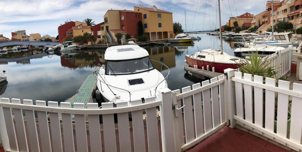 Apartament Marina Les Pieds Dans L Eau Le Barcarès Zewnętrze zdjęcie