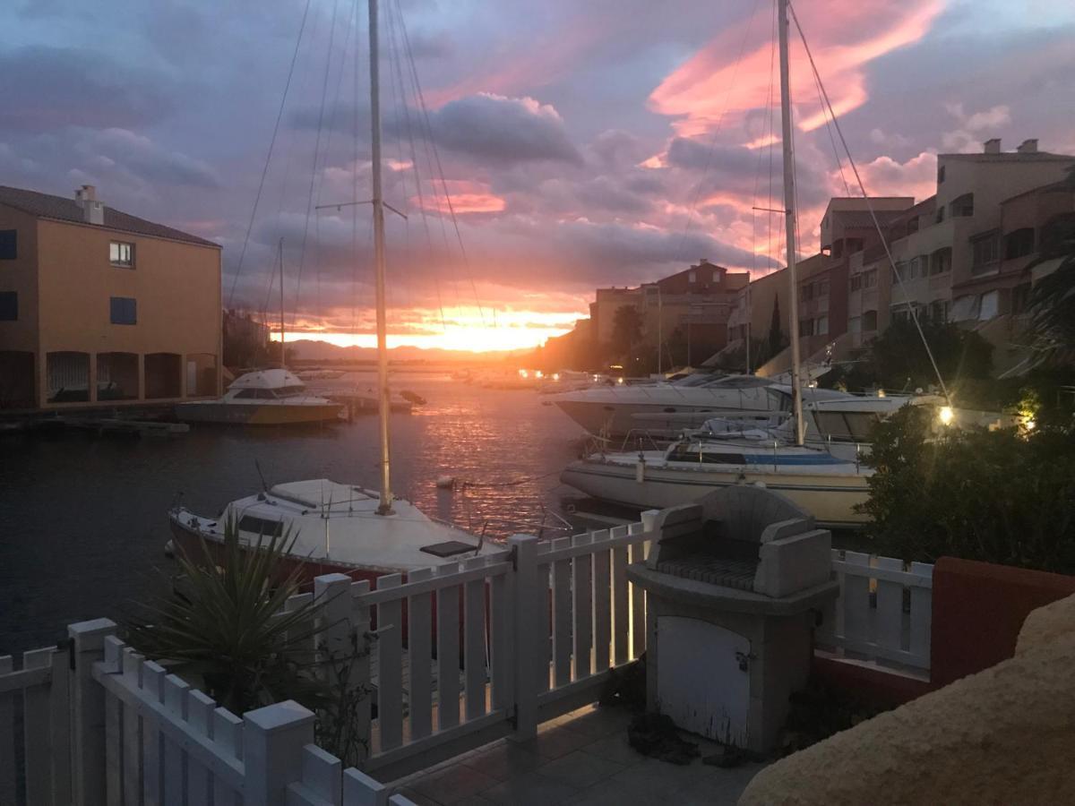 Apartament Marina Les Pieds Dans L Eau Le Barcarès Zewnętrze zdjęcie