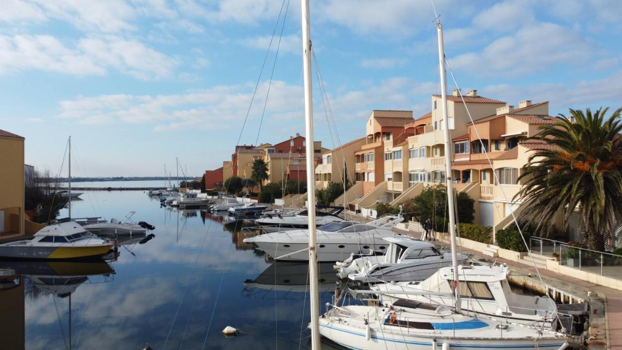 Apartament Marina Les Pieds Dans L Eau Le Barcarès Zewnętrze zdjęcie