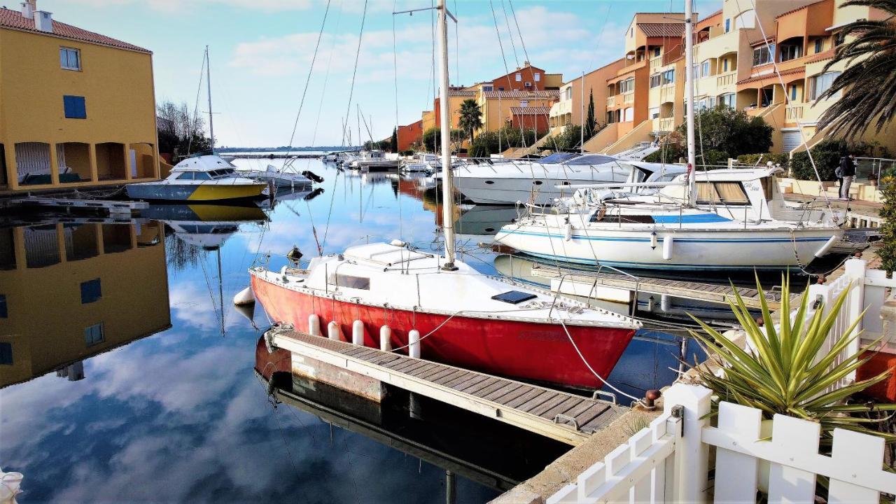 Apartament Marina Les Pieds Dans L Eau Le Barcarès Zewnętrze zdjęcie